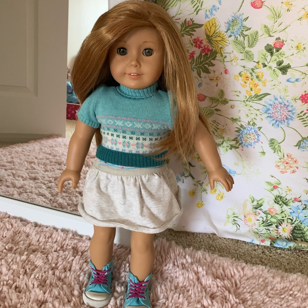 american girl mia doll + outfit